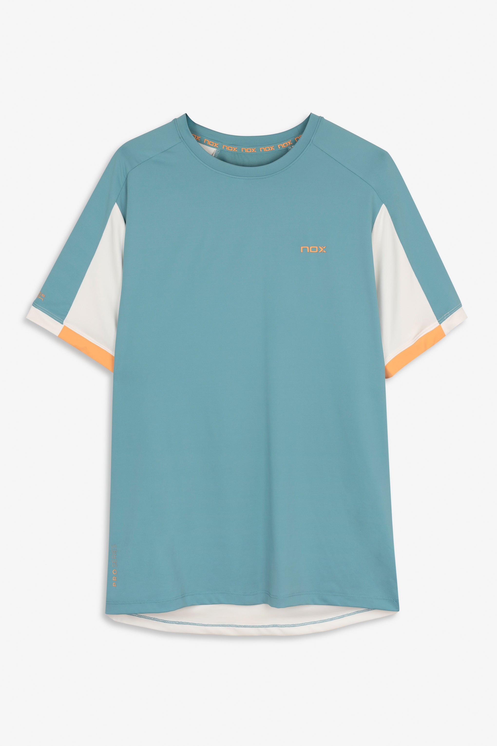 Men's padel shirt NOX PRO T-SHIRT Dusty Turquoise